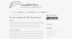 Desktop Screenshot of evangelisticpiano.com